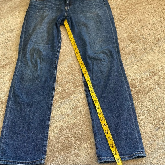 Kut from the Kloth Catherine Boyfriend Straight Leg Dark Wash Jeans: 10 - Picture 5 of 11